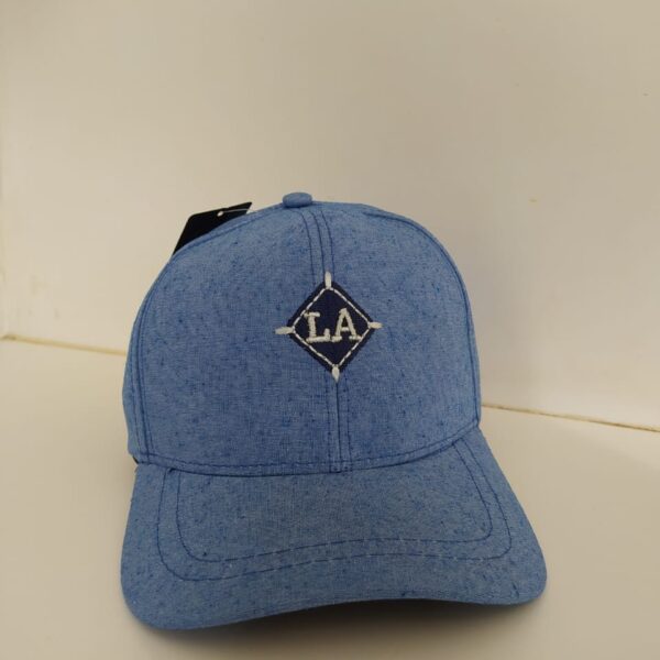 boné liso cinza unissex azul jeans jes mod1 LA 00902019LCUAZ1