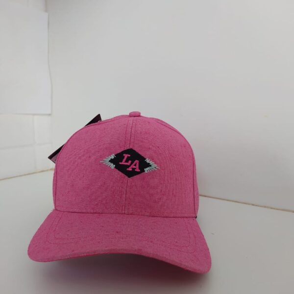 boné liso unissex rosa mescla jes mod1 Hy 00902019LURM